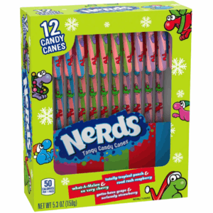 Nerds Candy Canes