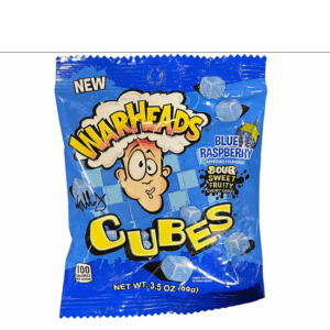 Warheads Cubes- Blue Raspberry